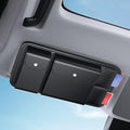 Car Sun Visor Organizer for Mazda MX-5 Miata 1989-2025,Visor Storage Pouch,Sunglasses Holders for Car Sun Visor,Ticket Card Clip,for storing sunglasses/phones/cards