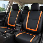 BELOMI Car Seat Covers Only, Breathable Premium Cloth Auto Seat Cover, Universal Front and Rear Seat Covers, Automotive Inter