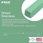 ENKAY - Green Stainless Steel Polishing Compound, 1 Lb. (U.S. Made)