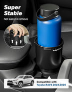 JOYTUTUS Car Cup Holder Expander Compatible with Toyota RAV4 2025 2024 2023 2022 2021 2020 2019,Compatible with Yeti Ramblers