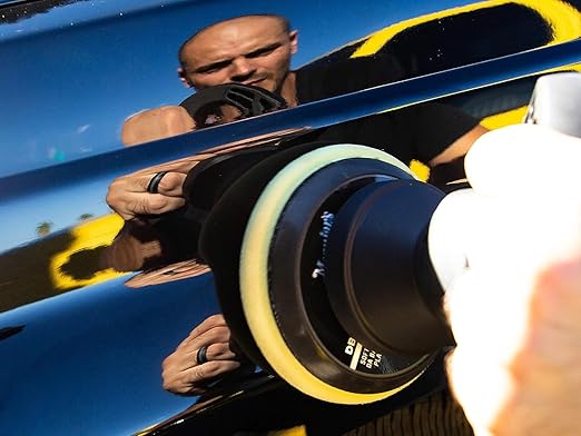 Meguiar's M205 Mirror Glaze Ultra Finishing Polish, Easy-to-Use Formula for Impeccable Shine, Multiple Ways to Apply Mirror Glaze, Removes Defects and Swirls for a High Gloss, 8 Oz Container