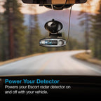 Escort MAXcam 360c Laser Radar Detector and Dash Camera - Great Range, 360° Protection & Escort Direct Wire Power Cord for Ra