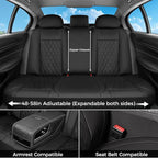 FLORICH Car Seat Covers Full Set, Leather Seat Covers for Cars, Car Seat Protector Waterproof Breathable, Universal Automotiv