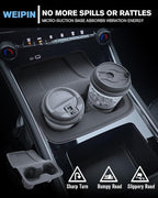 for 2-in-1 Cup Holder Insert&Wireless Charging Mat TPE Materials Compatible with 2024-2026 Chevy Traverse