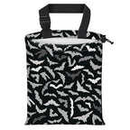 Car Trash Bag Large Hanging Can for Back of Seat, Cute Waterproof Car Garbage Bag for Vehicle, Travelling, Outdoor Cute Grey Black Bats