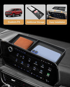Dash Console Organizer For 2025-2026 Chevy Tahoe/Suburban - Behind Screen Silicone Dashboard Organizer For 2025-2026 Tahoe/Suburban(LS/LT/Z71/RST/Premier/High Country) Accessories Center Console