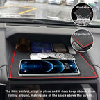 Auovo Dashboard Mat Compatible with Subaru Crosstrek Accessories 2018-2023 Forester 2019-2024 XV Impreza 2018-2023 Car Interi