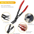 GOOACC 19Pcs Trim Removal Tool Set Panel Fastener Clips Removal Automotive Plastic Upholstery Pliers Removal Install Removal 