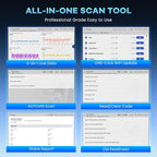 OBD2 Scanner, MUCAR 632 Elite AI-Assisted Bidirectional Scan Tool, 15 Reset Services Oil/TPMS/EPB/BMS/SAS/Brake/Throttle Car