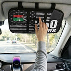 250th Anniversary USA Car Sun Visor Organizer Multi-Function Note Card Holder Car Storage Bag Vehicle Visor Storage Pouch Interior Car Accessories