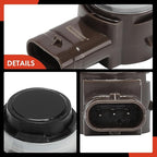 A-Premium 4-PC Front & Rear Reverse Backup Parking Assist Sensor Compatible with BMW & Mini Models - X5, 530e, 530i, 540i, 53