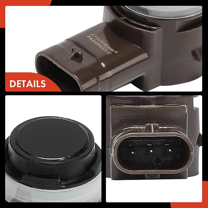 A-Premium 4-PC Front & Rear Reverse Backup Parking Assist Sensor Compatible with BMW & Mini Models - X5, 530e, 530i, 540i, 53