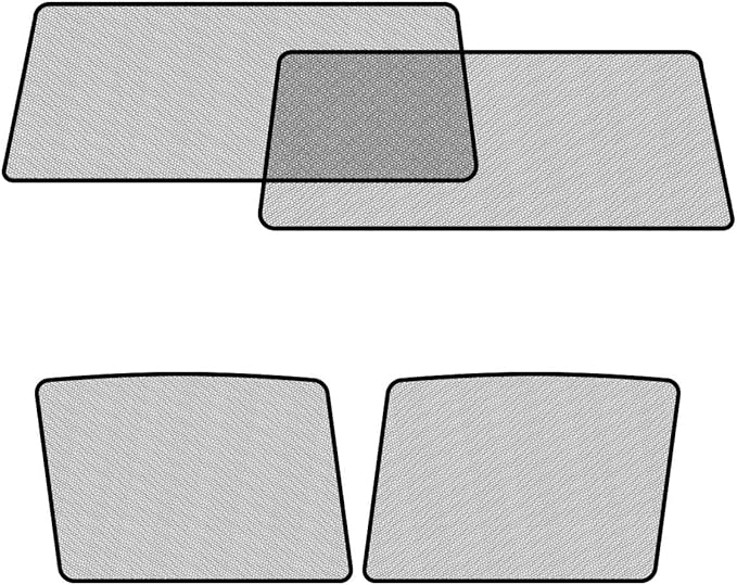 Car Window Shades for Toyota RAV4(2013-2018),4 Pack Car Window Cover for Baby Sun Shade Blocker Breathable Mesh,Reduce UV Rays & Heat Insulation Privacy Protection for Camping, Travel, Sleep