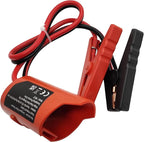 Jumper Cables Adapter for Milwaukee M12 12V Battery, 6FT 12AWG Portable Car Jump Starter Booster Cables, Automotive Emergency Power Tool for Car Truck SUV Jump Starting Using Tool (6FT 12AWG)