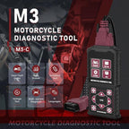 Motorcycle System Diagnostic Test Measurement Tools M3-C Motorcycle Fault Code Readers Scan Tools Moto Diagnostic Test