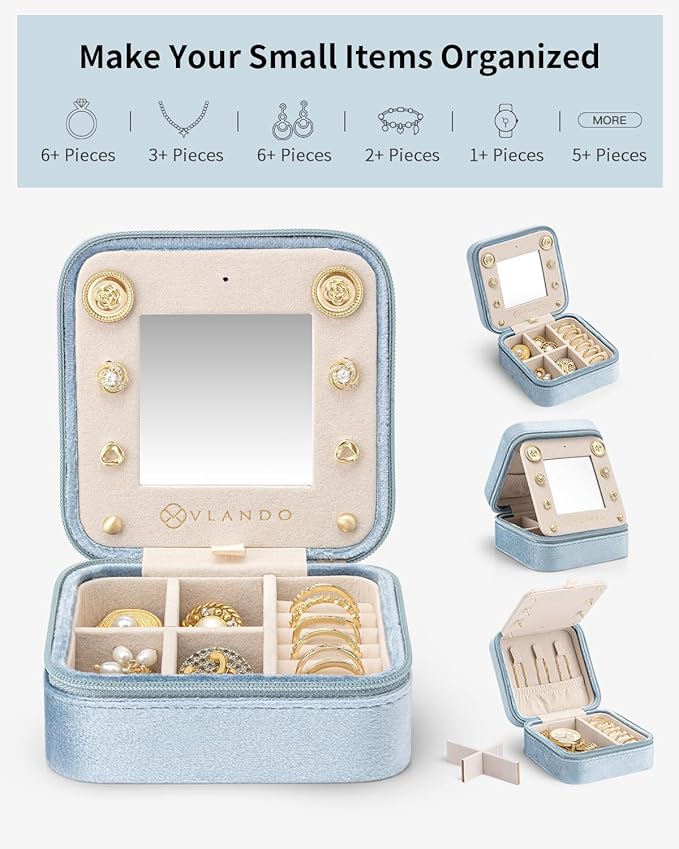 Vlando Valentines Day Gifts for Her, Bridesmaid Gifts for Women, Bridesmaid Proposal Gifts Unique Gifts, Wedding Travel Essen