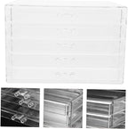 Makeup Organizer Box Desktop Jewelry Holder Acrylic Storage Cosmetics Display Compact Stylish