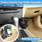 Center Console Water Cup Holder Compatible with BMW 3 Series 2005-2012 E90 E91 E92 E93 325i 320i 318i,Passenger Front Seat Ce
