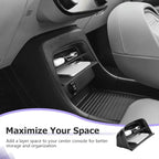 LUWU Center Console Organizer Compatible with 2026 Hyundai Palisade Calligraphy Accessories Armrest Console Organizer 2026 Palisade Front Center Under Screen Storage Tray (ONLY for 7-Seat)