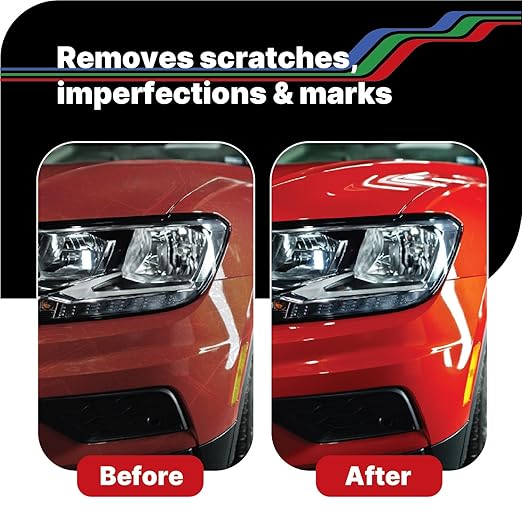 LAUCO 3-Step Kit – Steps 1 2 3 – 32oz, with a Towel, Professional Silicone-Free Cutting, Polishing & Finishing Compounds for Scratch Removal, Clear Coat Safe High-Gloss Finish