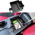 2025 2026 RDX Center Console Organizer for Acura RDX (Base/Technology/A-Spec/Advance/A-Spec Advance), Durable ABS Plastic&Anti-Slip Rubber Armrest Tray Insert 2026 RDX Accessories