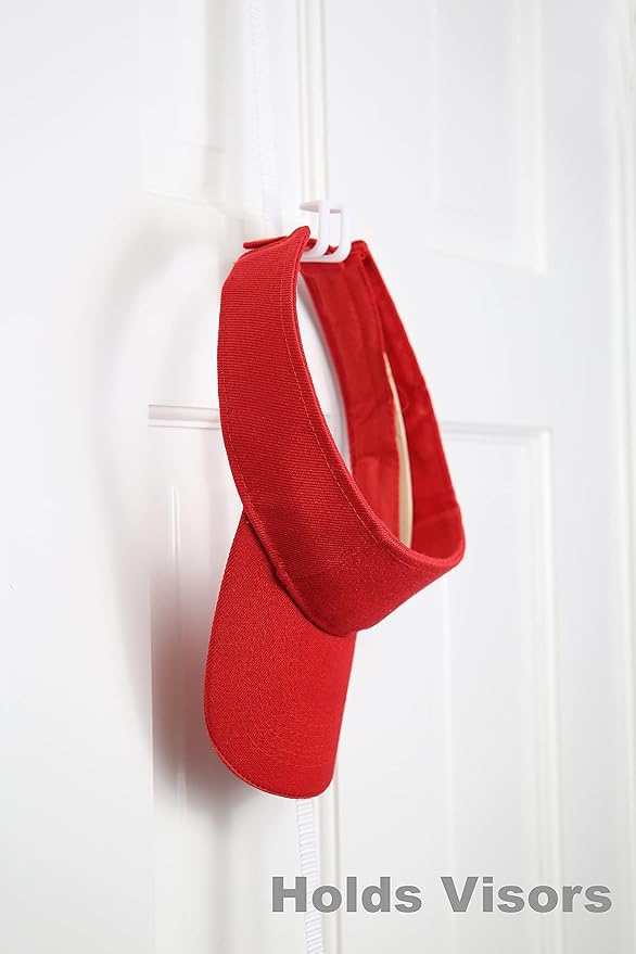 Perfect Curve Hat Organizer Cap Rack FAV | Hat Racks | Hold up to 20 caps | Over Door Organizer for Baseball Hat | Fitted & A