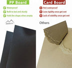 M KARMATER Car Trunk Organizer,Machine Washable PP Materials 3 Compartments Car Storage,95L Waterproof Polyester Cars