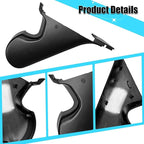 Jaronx Compatible with Tesla Model Y Mirror Holder Lower Cover 2018-2024, Left Driver Side Rearview Mirror Bracket Bottom Base Cover Replacement for Tesla Model Y Accessories 8202108