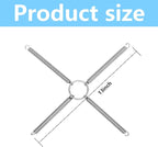 1Pair Tire Chain Tensioners, Snow Tire Chain Tighteners,Garden Tractor Tire Chain Tighteners for Riders, Snow blower