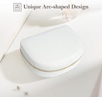 ProCase Travel Size Jewelry Box, Medium Portable Seashell-Shaped Jewelry Case, 2 Layer Mini Jewelry Organizer in PU Leather f