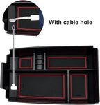 Center Console Organizer Interior Storage Box Fits for Ford Escape 2020 2021 2022 2023 2024 2025 and 2021 2022 2023 2024 2025