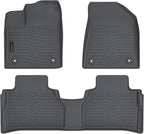 Auxko All Weather Floor Mats Fit for 2025 2026 Nissan Murano TPE Liners Accessories Guard Odorless Anti-Slip Floor Liners for 2025 2026 Nissan Murano