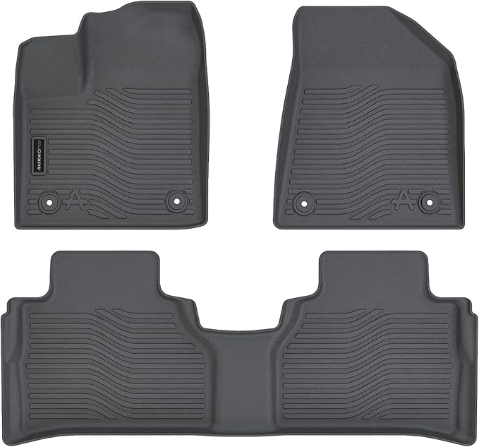 Auxko All Weather Floor Mats Fit for 2025 2026 Nissan Murano TPE Liners Accessories Guard Odorless Anti-Slip Floor Liners for 2025 2026 Nissan Murano
