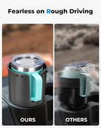 KEMIMOTO Cup Holder Expander for Car, Compatible with Hydro Flask 32/40oz, Yeti 24/30/36oz, Other Bottles in 18-40oz, Large C