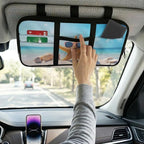 Funny Starfish Car Sun Visor Organizer with Card Holder Car Visor Organizer Fashion Cars Accessories Easy to Store Universal for SUV Truck Van