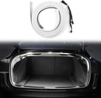 Trunk LED Light Strip for Tesla Model 3 2024 2025 2026 - Waterproof & Easy Installation Interior Lighting Bar with Flexible Silicone, Trunk Ambient Lighting Accessories (DC 15V, Cool White)