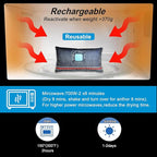 Dehumidifier Bag Silica Gel Car Dehumidifier Microwave Fast Reactivated Desiccant Packs for Storage Large Moisture Absorbers 