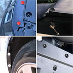 GOOACC 1125Pcs Bumper Clips Car Retainer Clips - 26 Most Popular Sizes Plastic Push Rivets Fender Clips Door Trim Panel Clip 