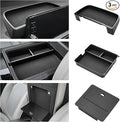 Autorder 3PCS Center Console Organizer for Honda Pilot 2023 2024 2025 2026 Accessories - Armrest Organizer Tray/Dashboard Storage Box/Hidden Storage Box - ABS Material