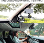 leepiya Phone Mount for car, 360° Adjustable Dashboard Windshield Car Phone Holder Mount, Ultra-Durable Metal,car Mount for Camera vlogging, Car Phone Mount for iPhone Samsung All Smartphones