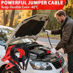 Car Emergency Roadside Tool Kit with Jumper Cable Shovel,Auto Truck Vehicle Assistant Safety Kit Bag for Men Women with First