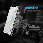 WixGear Rectangular Head Universal CD Slot Magnetic Car Mount Holder, for Cell Phones and Mini Tablets with Fast Swift-Snap Technology