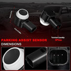 Parking Assist Sensor Compatible with Ford Edge Escape Expedition Explorer Flex Focus Fusion Mustang Taurus,Lincoln MKS MKT M