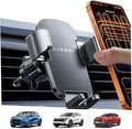 LISEN Car Phone Mount, Phone Holders for Your Car [Thick Cases Friendly] Car Vent Phone Holder & Metal Hook Truck Jeep Accessories for iPhone 17 Air Pro Samsung Google and All 4-7'' Phone