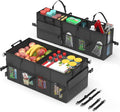 Car Trunk Organizer for SUV 60L Backseat Car Organizer Back Seat Large Storage Trunk Compartment Collapsible Car Caddy Heavy
