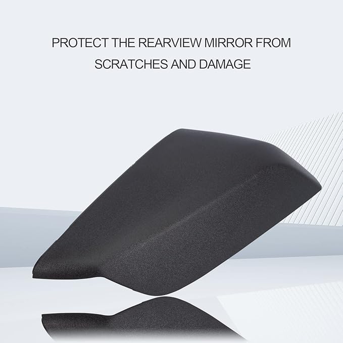 Rearview Mirror Cover Cap Passenger Right Side Fit for Malibu 2016 2017 2018 2019 2020 OE#84026842 Black