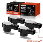 A-Premium 4-PC Reverse Backup Parking Assist Sensor Compatible with Chevy, Cadillac, Buick & GMC Model - Silverado Sierra 150