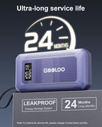 GOOLOO G7 3000A Jump Starter with Built-in Cable,Portable Power Bank for 45W Fast Charging,12V SuperSafe Lithium Jump Box,