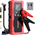 8000A Jump Starter with Air Compressor, 26800mAh 150PSI Portable Car Battery Jump Starter (All Gas/16L Diesel), 12V