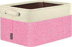 BALEINE 1 Pack Fabric Closet Storage Bins for Shelves, Linen Closet Organizers and Storage, Decorative Baskets for Organizing